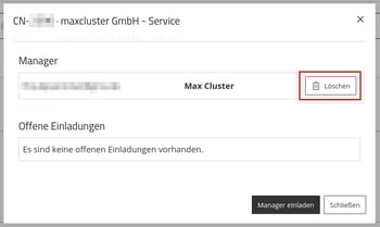 ApplicationCenter-Übersicht-Kunde-Manager-Verwalten-Manager-löschen