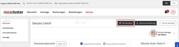 ApplicationCenter-Partner-Verwalten