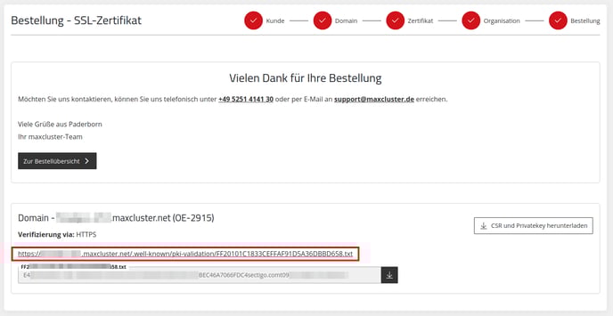 ApplicationCenter-Bestellungen-SSL-Zertifikate-HTTP-HTTPS-Validierung-Kontrolle-URL