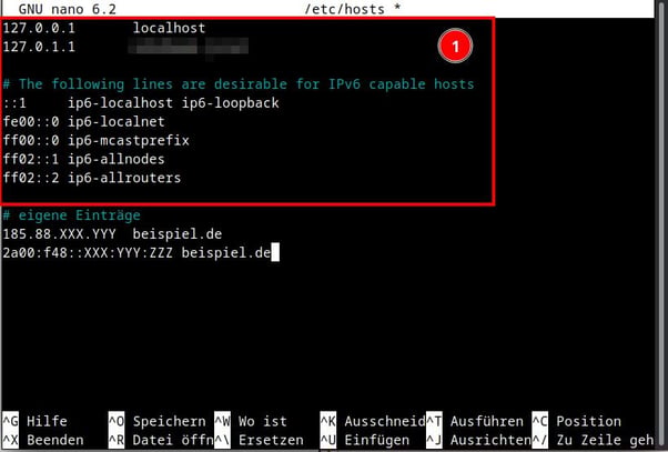 Hosts-Datei-erstellen