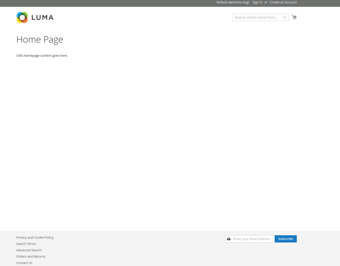 Mage-OS-Hosting-bei-maxcluster-leere-Magento-Installation-browser