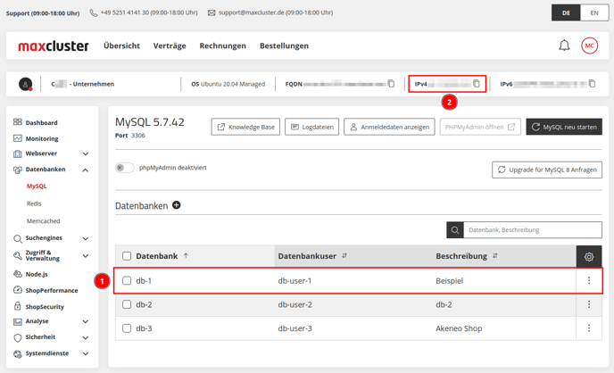 ManagedCenter-Datenbanken-MySQL-Datenbank-und-IPv4