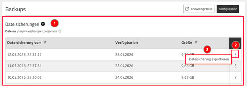 ManagedCenter-Systemdienste-Backups-Dateisicherung-exportieren