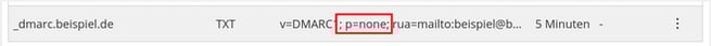 ManagedCenter-Systemdienste-DNS-Neuer-record-DMARC-p=none