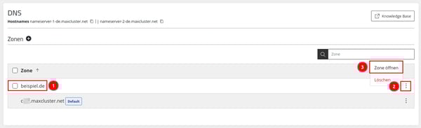 ManagedCenter-Systemdienste-DNS-Zone-öffnen