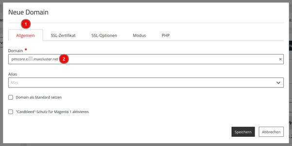 ManagedCenter-Webserver-Apache-Domain+-Neuer-Domain-Tab-Allgemein-(Pimcore)
