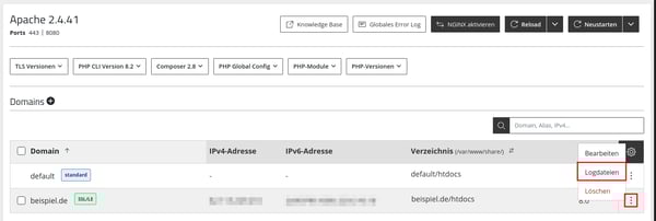 ManagedCenter-Webserver-Apache-NGINX-Logdateien-öffnen