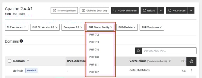 ManagedCenter-Webserver-Apache-PHP-Global-Config