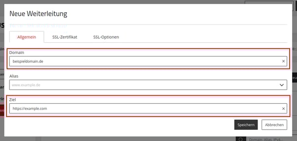 ManagedCenter-Webserver-Apache-Weiterleitungen+-Neue-Weiterleitung-Allgemein-