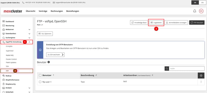 ManagedCenter-Zugriff&Verwaltung-FTP-Logdateien