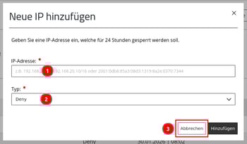 ManagedCenter-Zugriff&Verwaltung-SSH-AllowDeny IP+-Allow