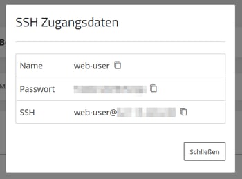 ManagedCenter-Zugriff&Verwaltung-SSH-SSHZugangsdaten