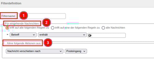 Webmail-Roundcube-Filterdefinition-Filtername-eingehende-Nachrichten-folgende-Aktionen