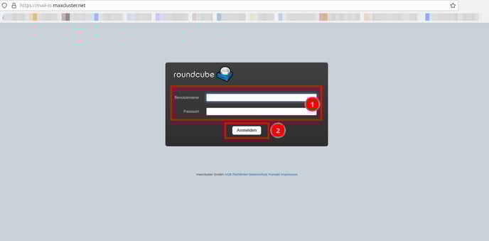 Webmail-Roundcube-Login