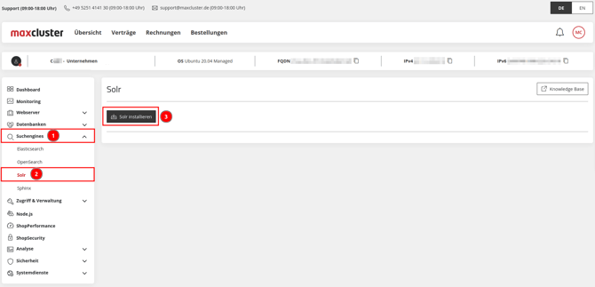 ManagedCenter-Suchengines-Solr-installieren