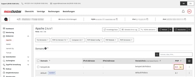 ManagedCenter-Webserver-Apache-Domain-PHP-ES