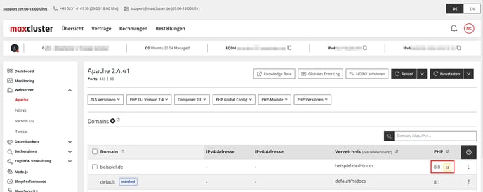 ManagedCenter-Webserver-Apache-Domain-PHP-ES