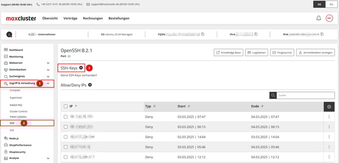 ManagedCenter-Zugriff&Verwaltung-SSH-SSH-keys+
